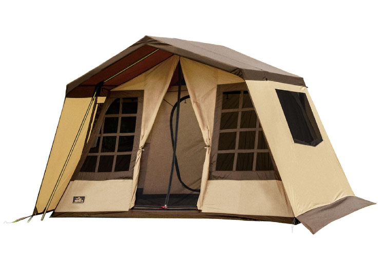 2022新款 日本引进 小川 ogawa 52r 人气复古户外露营野餐帐篷 5人
