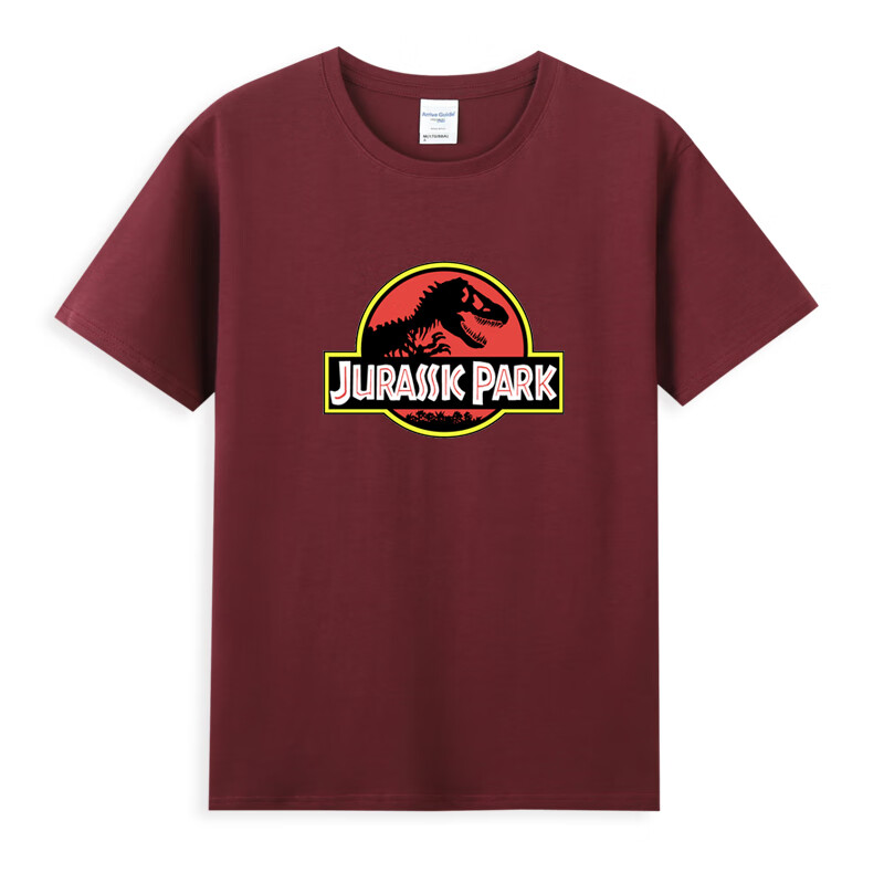 电影侏罗纪3短袖t恤男女装世纪公园周边同款恐龙图案衣服经营高档
