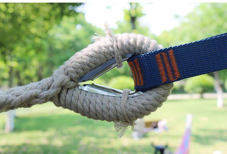 绑带绳 登山扣 吊床绳子户外可调节带专用绑带加固绑绳挂钩尼龙织带登