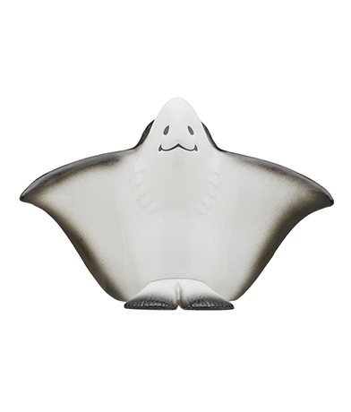 日本证版散货 奇谭 kitan 腹部微笑鳐鱼 可爱魔鬼鱼海洋模型摆件 5