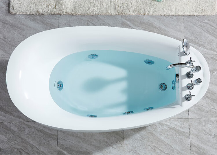 科勒(kohler) 浴缸亚克力独立式家用小户型成人按摩网红酒店浴池1.