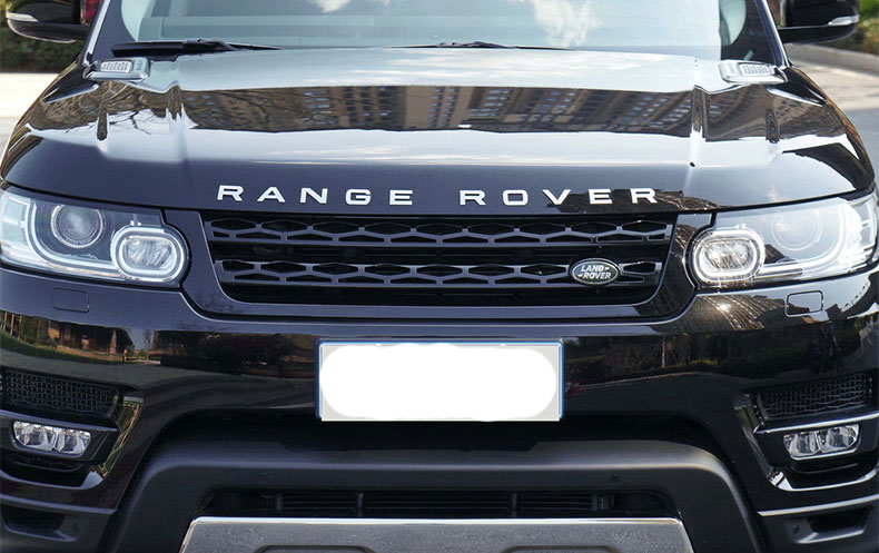 路虎中网标发现神行极光揽胜运动版行政加长前后尾门车标志贴侧标