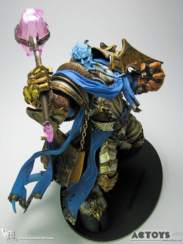 魔兽世界德鲁伊手办动漫魔兽世界dc7代巫妖王阿尔萨斯死亡骑士模型