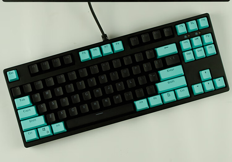 糖蚁同款104/87键机械键盘pbt透光键帽大f通用十字轴配列机械键盘