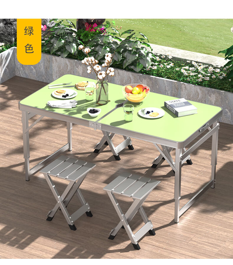 夜市摆摊桌子折叠桌 折叠桌子户外夜市摆摊地推便携式折叠桌子简易