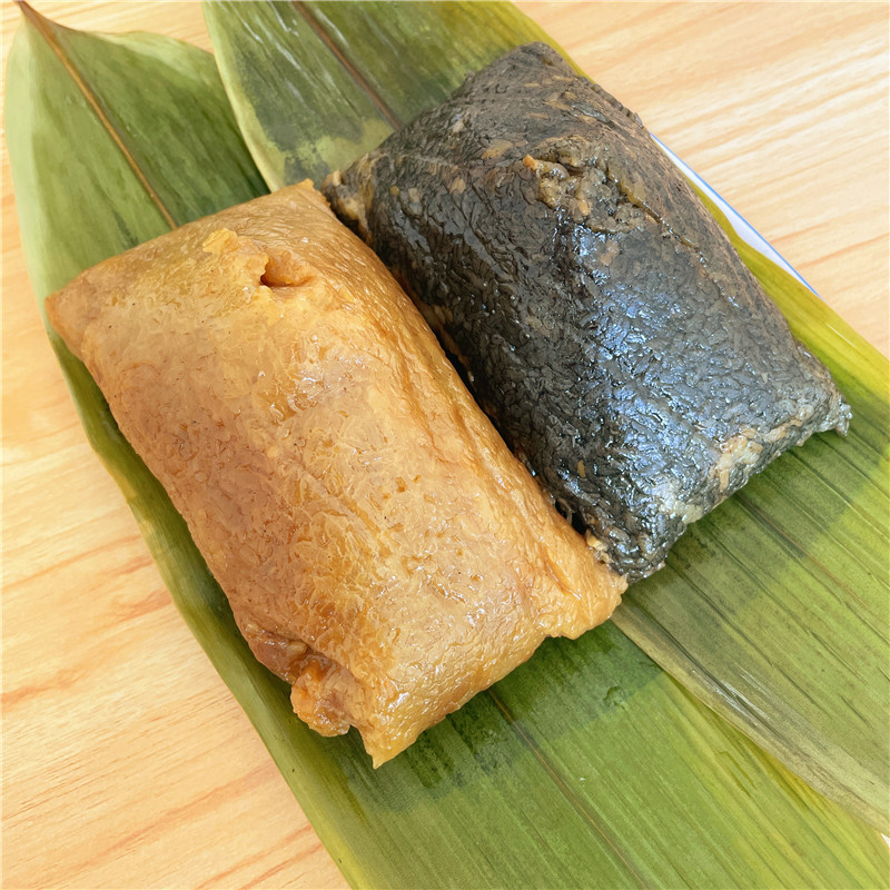 广西桂林枕头粽河池大鲜肉粽年粽手工农家绿豆猪肉粽板栗500克/个