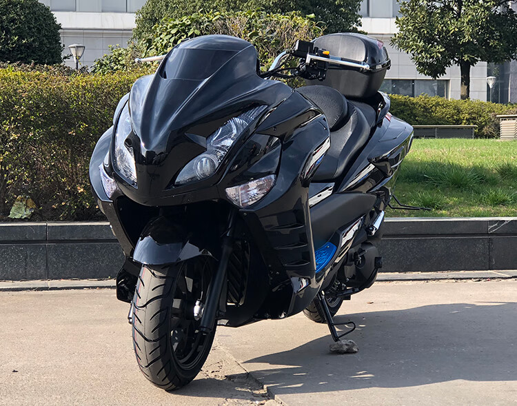 定制全新马杰斯特款式踏板车t8摩托车跑车国四电喷150改装巡洋舰燃油