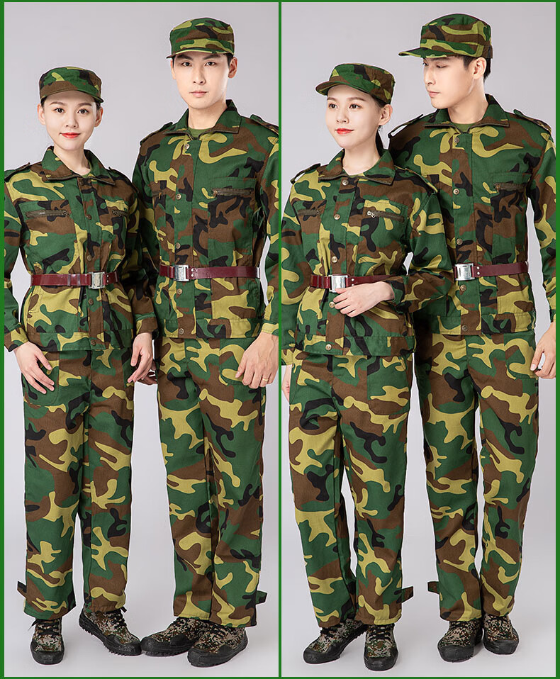 军训迷彩服全套男女学生夏季薄款迷彩军训服迷彩套装批发军训服装季狮