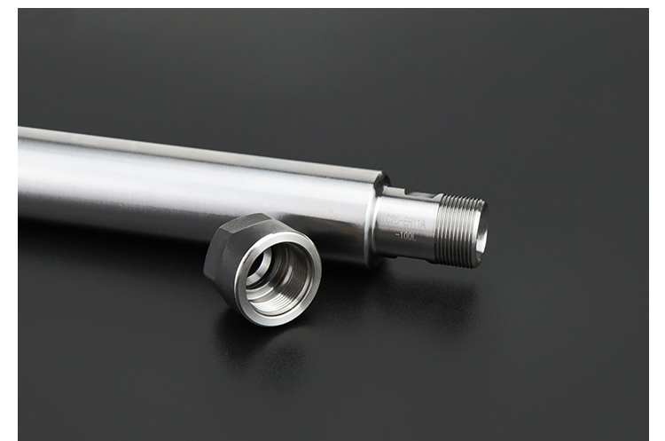 加硬精密延长杆钻头刀具直柄加长杆连接杆刀杆a型er20 c20-er16a-150