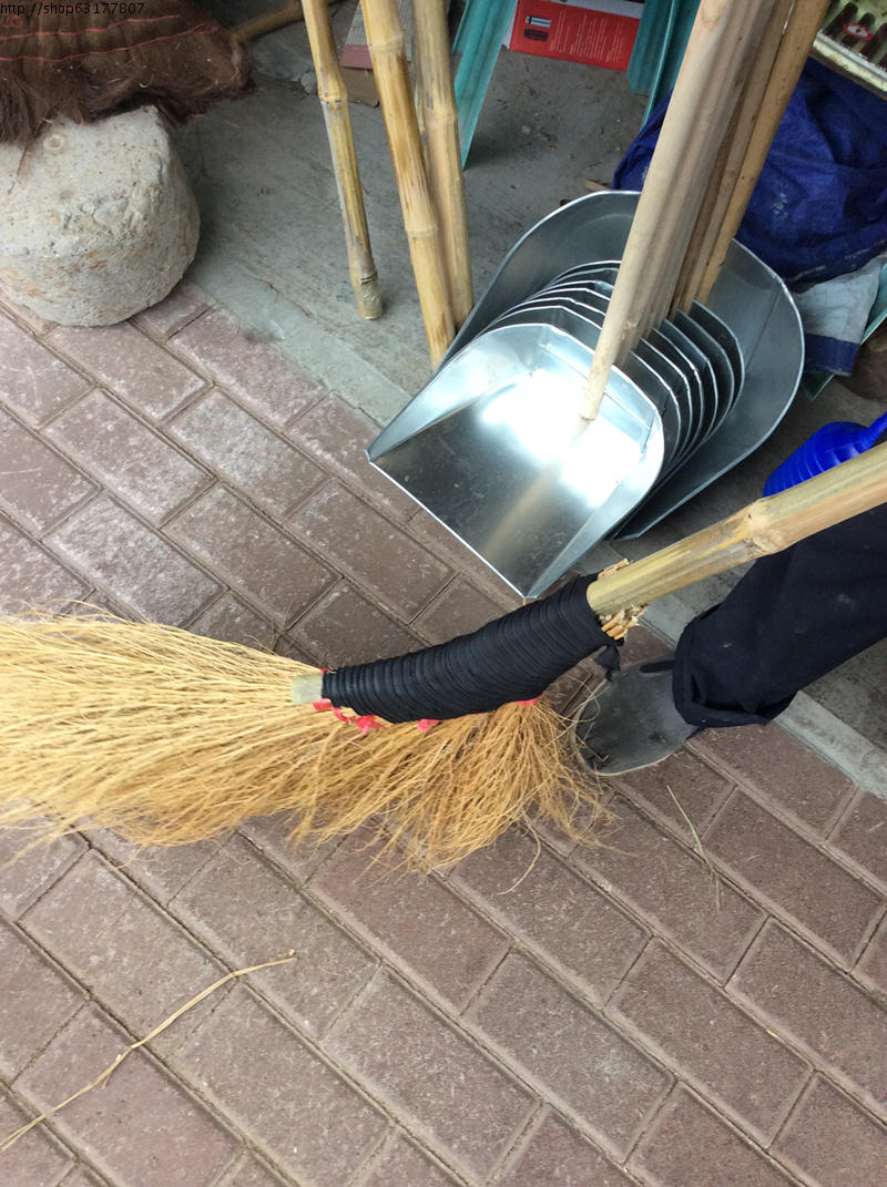汉音 竹丝扫把大扫把环卫工人扫马路竹子扫帚大扫帚扫院子扫工厂大竹