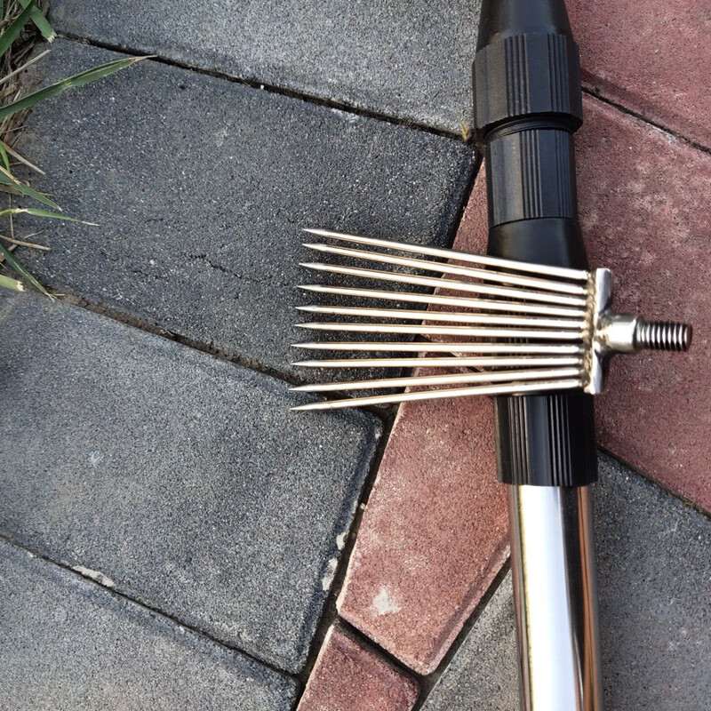 5厘米   3毫米 粗针名称;泥鳅黄鳝叉  10齿抓龙虾泥鳅黄鳝叉不锈钢叉