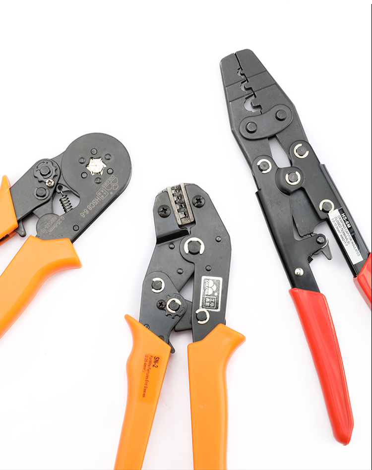 压线钳冷压端子压线钳电工具开口鼻压线钳管型端子压线钳冷压钳子 fs