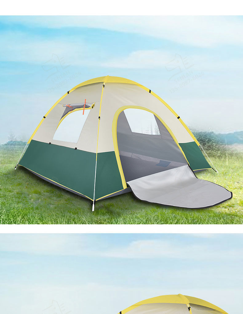 帐篷户外全动34双人单人家用防晒防虫室内小房子成人儿童帐篷帐篷新款