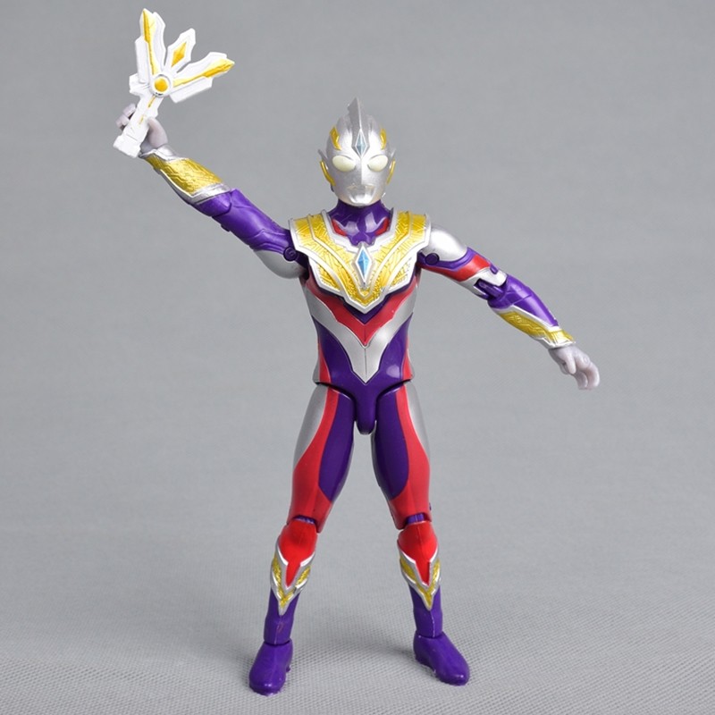 特利伽奥特曼超可动人偶复合形态豪华版迪迦赛罗银河欧布捷德泰伽可动