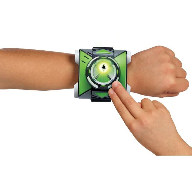 少年骇手表变身 英雄omnitrix变身装置声光手表可动玩具 1豪华火焰人