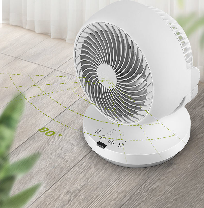 熊猫空气循环扇电风扇学生宿舍床上桌面办公室的静音风扇家用乾越至尊