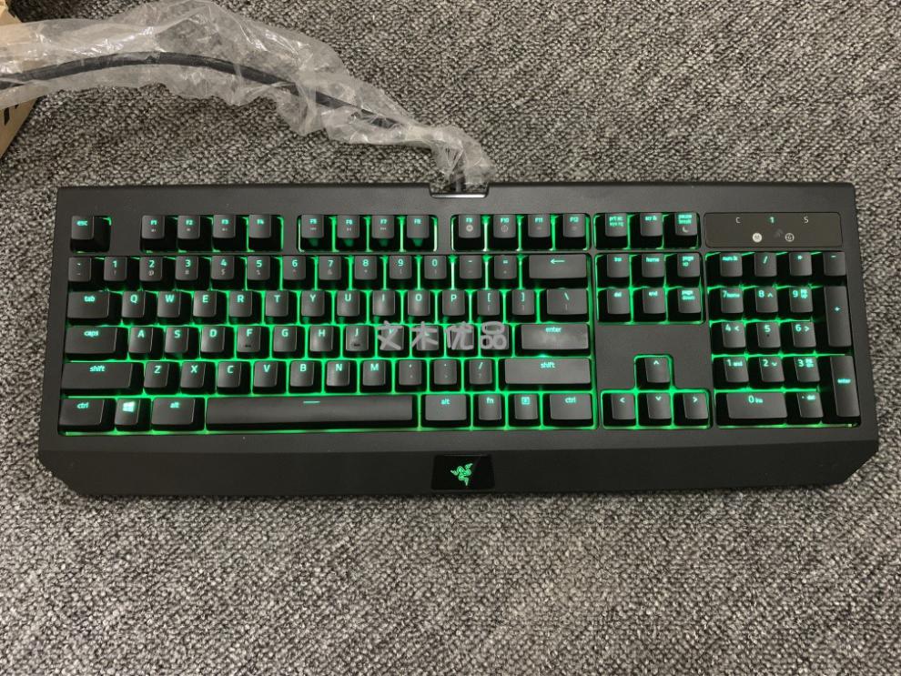 razer雷蛇黑寡妇蜘蛛标准版游戏机械键盘绿轴lol吃鸡宏 黑寡妇蜘蛛