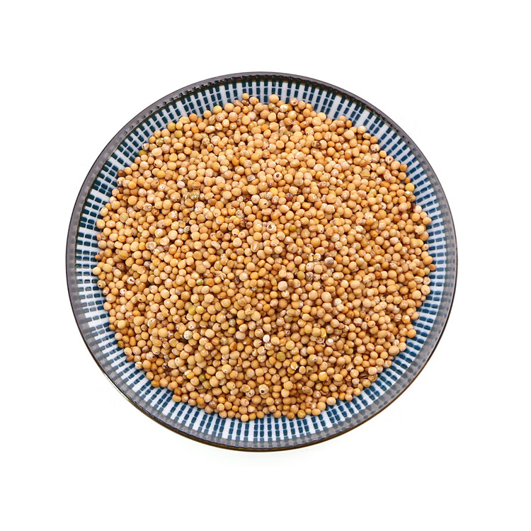 亳泽堂 炒白芥子 白芥子中药材500克 白芥籽 白介子 炒熟的 芥菜子