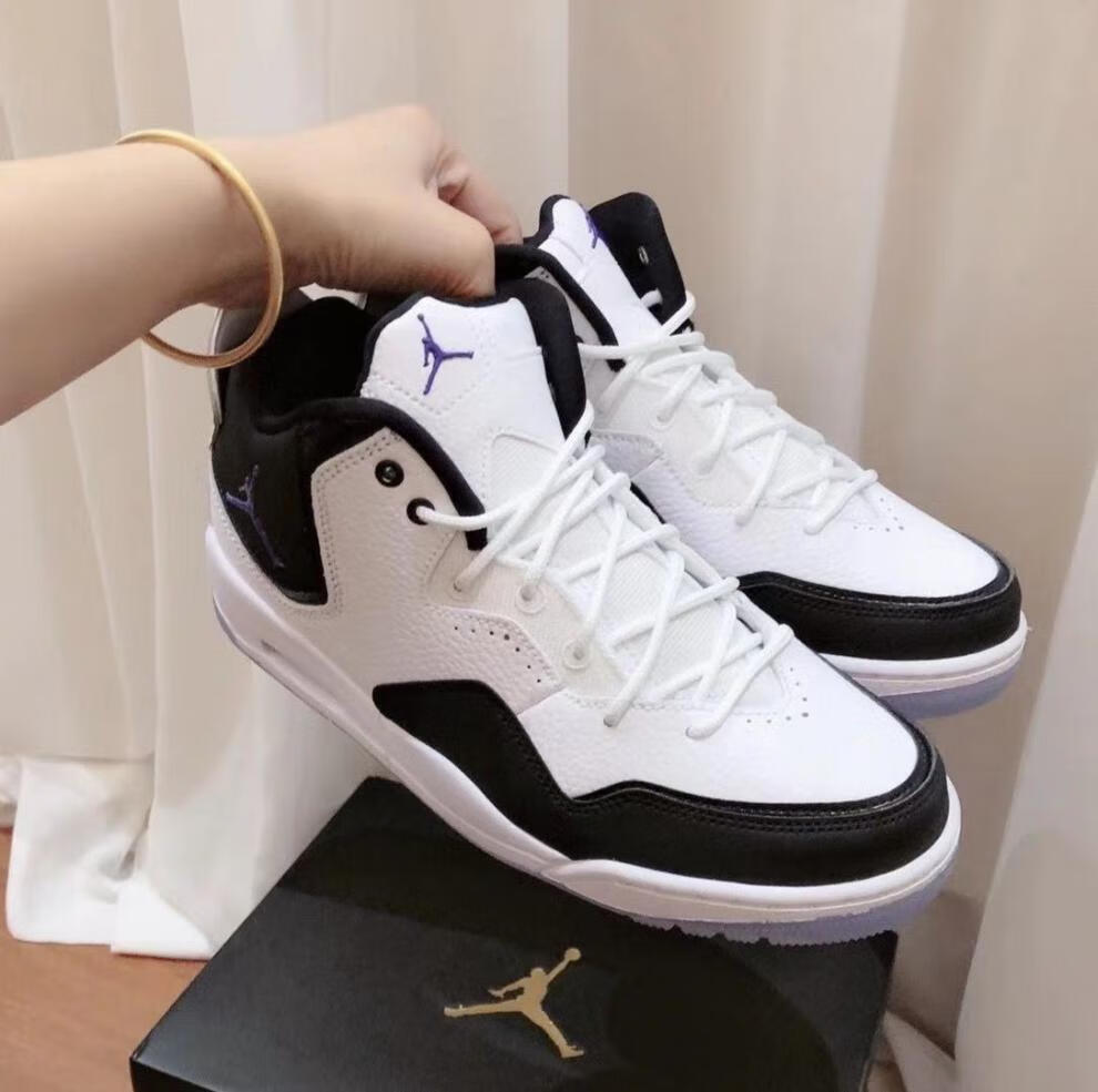 pkag【莆田纯原】aj23小藤原浩气垫篮球鞋老爹鞋女ins潮百搭男鞋冬ar