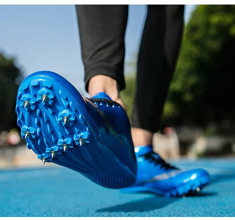 苏炳添同款钉鞋maxfly跑步男田径鞋s9体育生短跑训练m9钉子鞋 白色 42