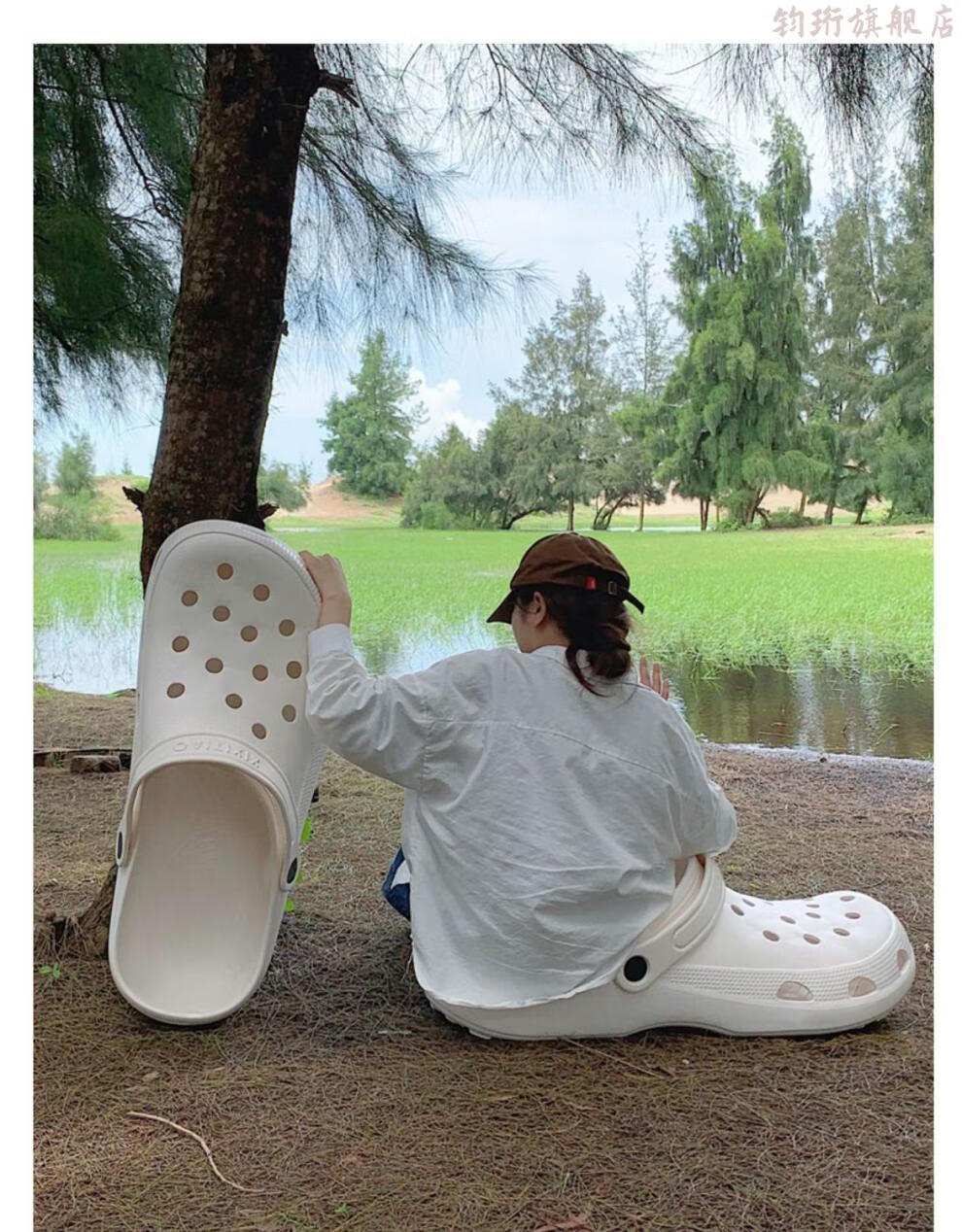 巨型拖鞋超大拖鞋网红巨型大拖鞋狗窝猫窝超大洞洞鞋ins个性拍摄视频