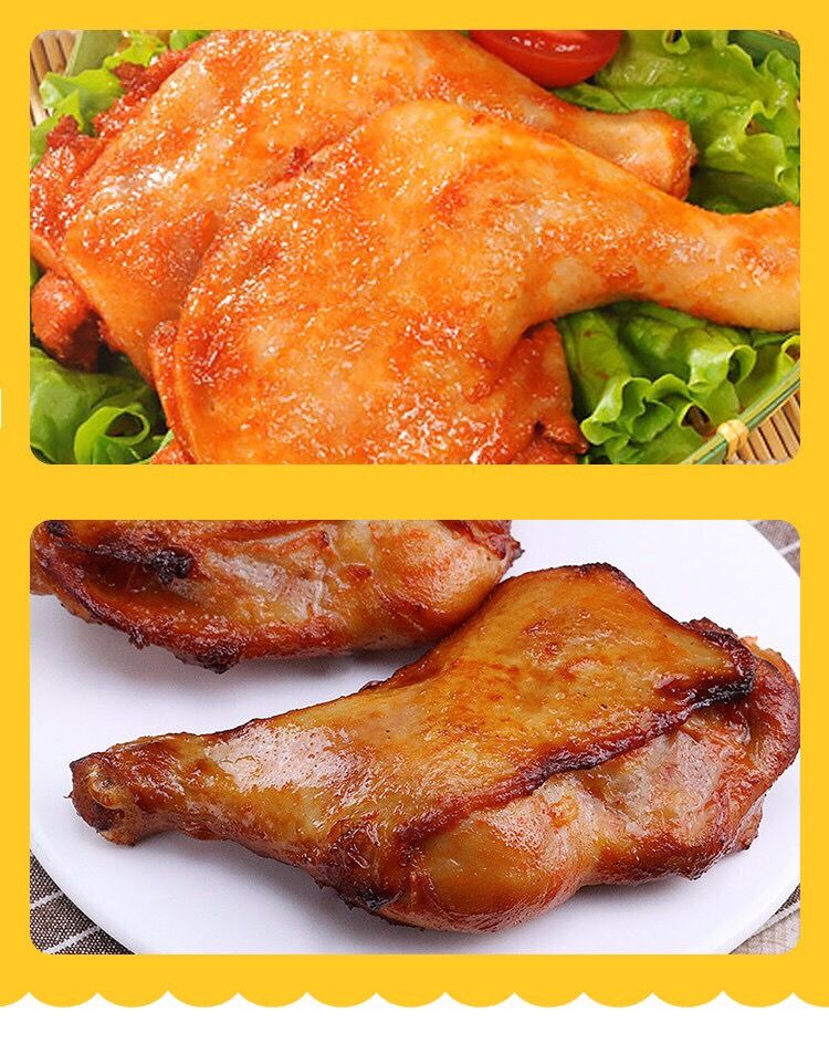 奥尔良鸡腿冷冻半成品琵琶腿全腿炸鸡腿新鲜油炸烧烤空气炸锅食材