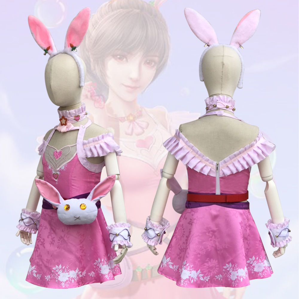 魅白仙斗罗大陆小舞cos服小舞同款衣服儿童cosplayf动漫服装小舞裙子