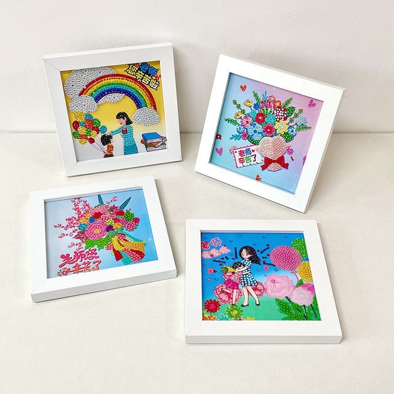 教师节礼物钻石画教师节礼物钻石画全钻送老师儿童幼儿园5d手工贴钻