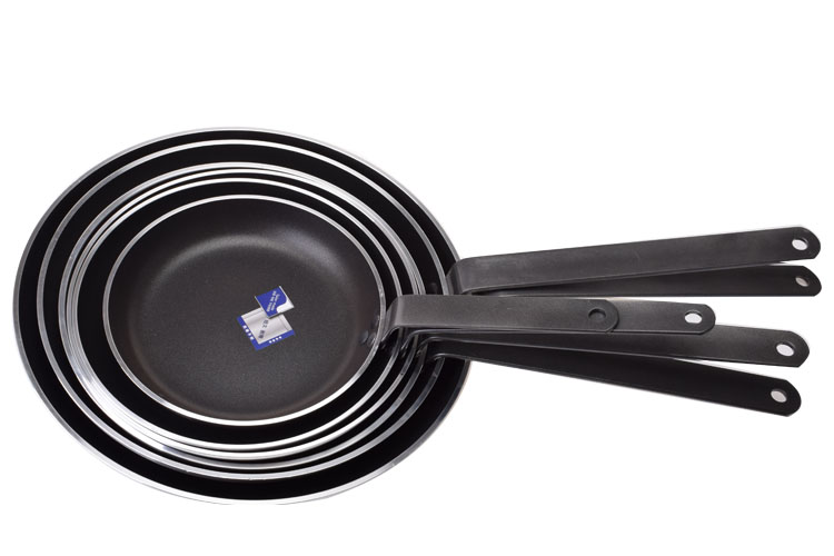 超厚铁柄法式不粘锅平底锅不粘煎锅酒店专用不粘锅平底煎锅40cm 26cm