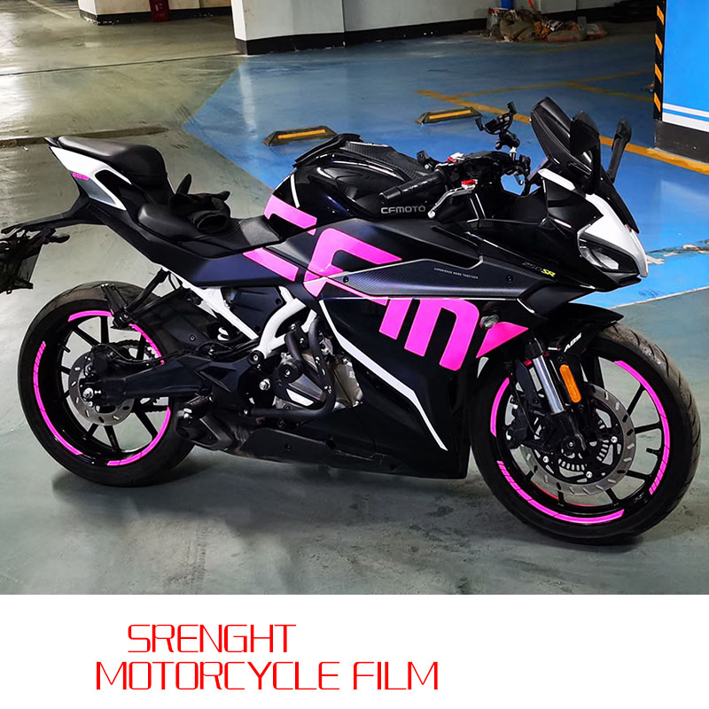 适用于春风250sr车身贴花赛道版字母原拉花改色防水大字外壳英文 金色