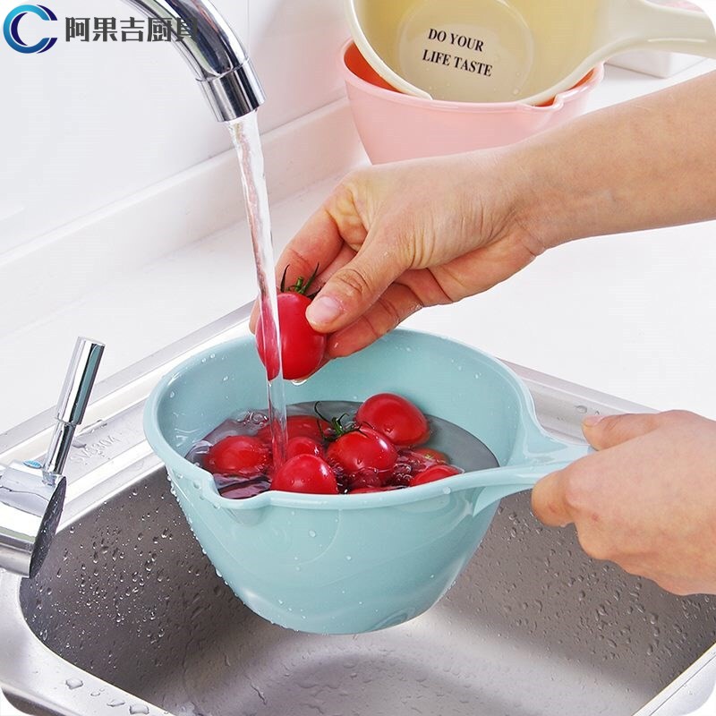 水漂勺子水飘勺舀水家用厨房加厚创意小号大号塑料洗澡水漂长柄q 米色