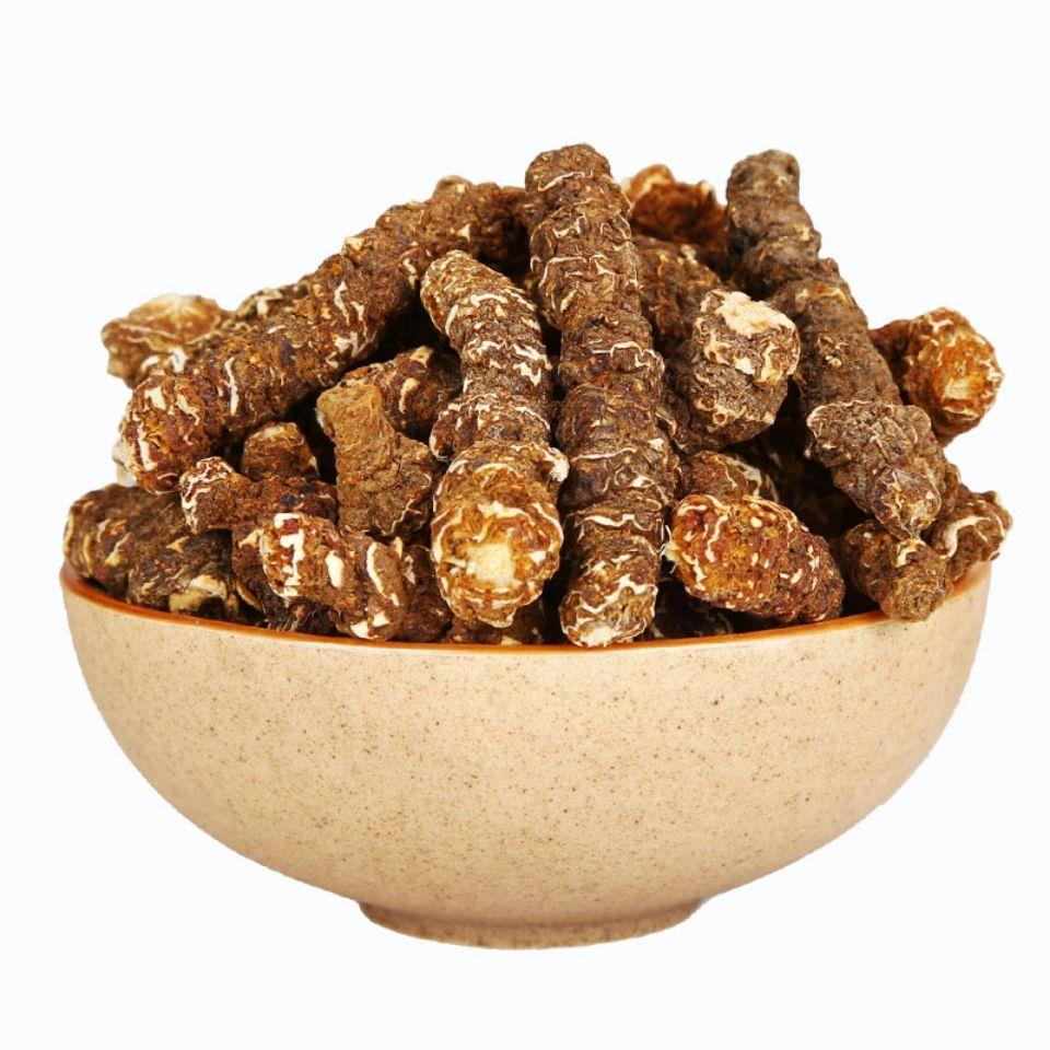 云南干货七叶一枝花白蚤休枝头花滇中药材独角莲 重楼片50克【图片