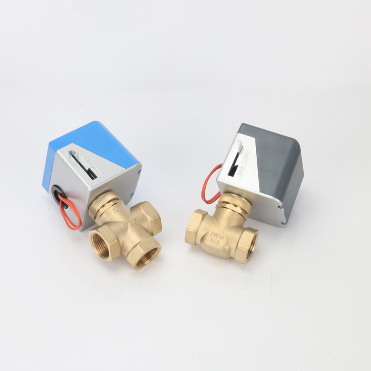 空调电动二通阀 方威va-7010-8503风机盘管空调电动二通阀电动三通阀4