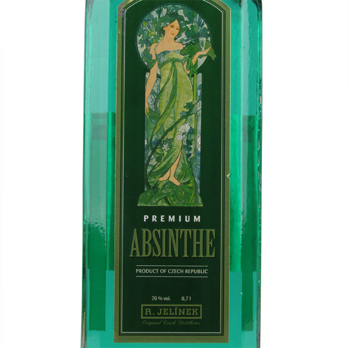 捷克苦艾酒鲁道夫苦艾酒absinthe洋酒原装进口高度酒700ml捷克苦艾酒