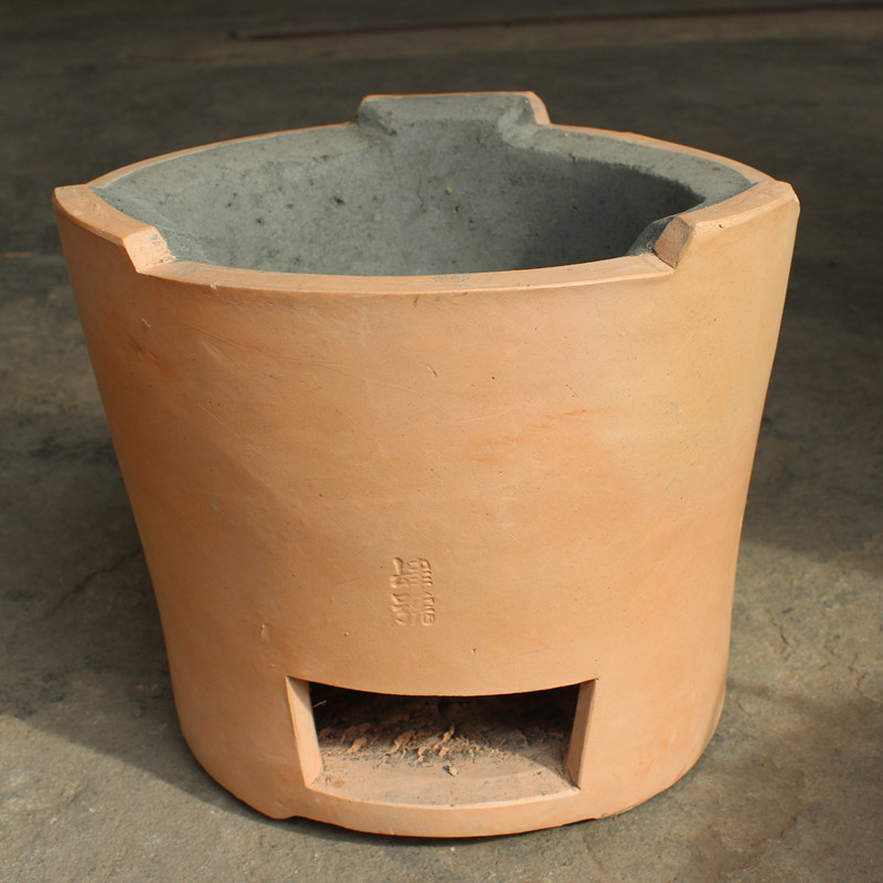 【打边炉炭炉 家用木炭碳炉 木炭火锅炉户外土灶砂锅涮火锅泥炉】 4号