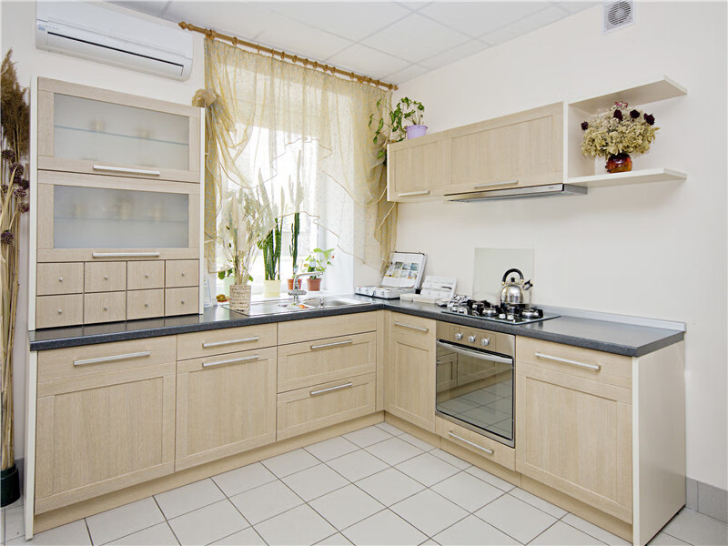 短视频背景布厨房美食直播间专用背景布吃播拍照短视频3d立体场景感