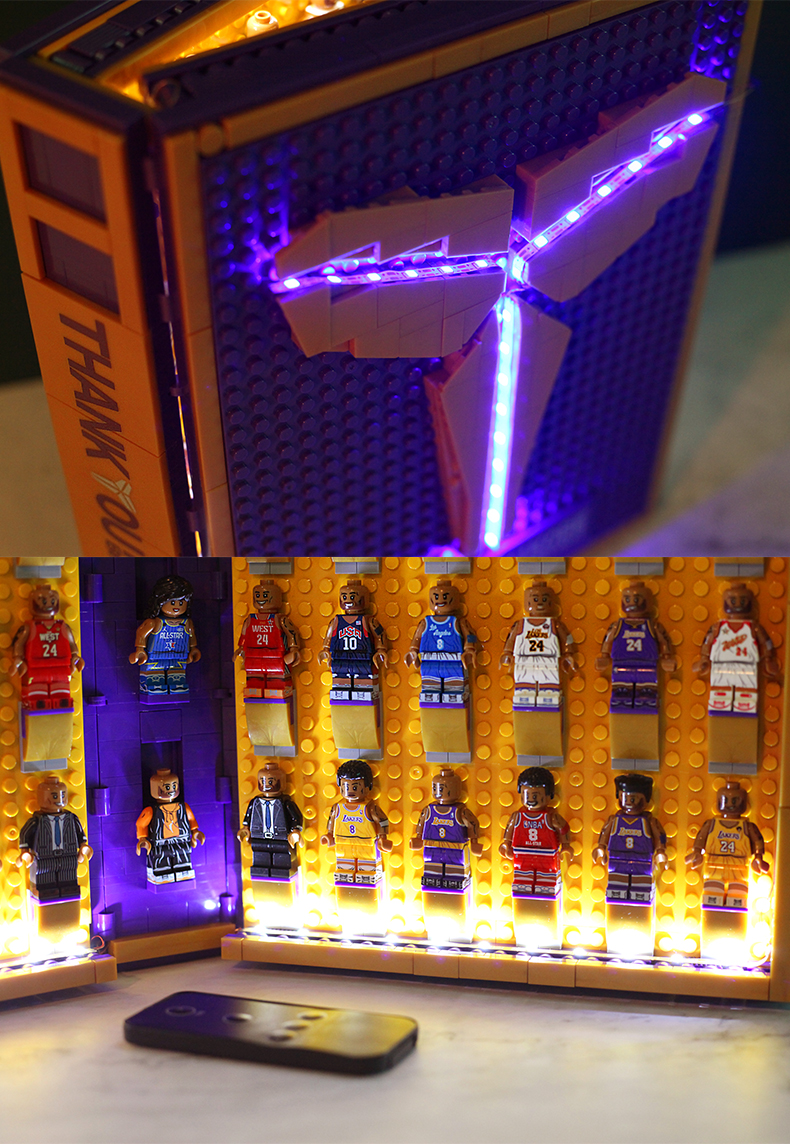 乐··高(le·go)kobe科比积木书纪念手册职业生涯篮球情人节礼物男生