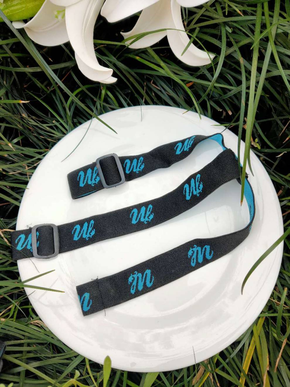 头灯带子松紧带 头灯头戴绳 加厚 头灯带松紧带子可调多功能高弹性卡