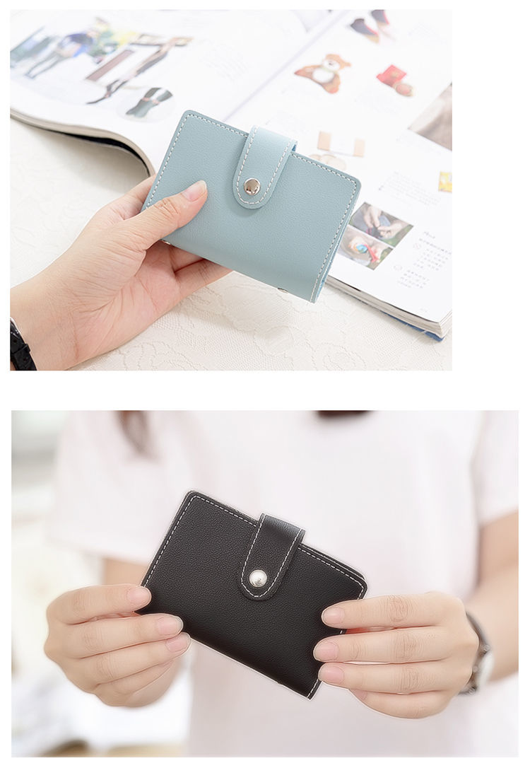 新年装装卡包女可爱男女银行卡套多卡位大容量证件包信用证件收纳包哈