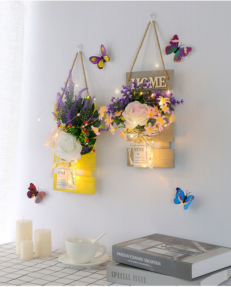 房间墙面装饰墙上装饰品挂墙卧室客厅挂饰墙壁挂画免打孔挂件 尤加