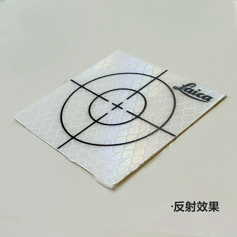 69徕卡反射片徕卡反射片莱卡隧道反光贴测量全站仪砖石级反光片三角