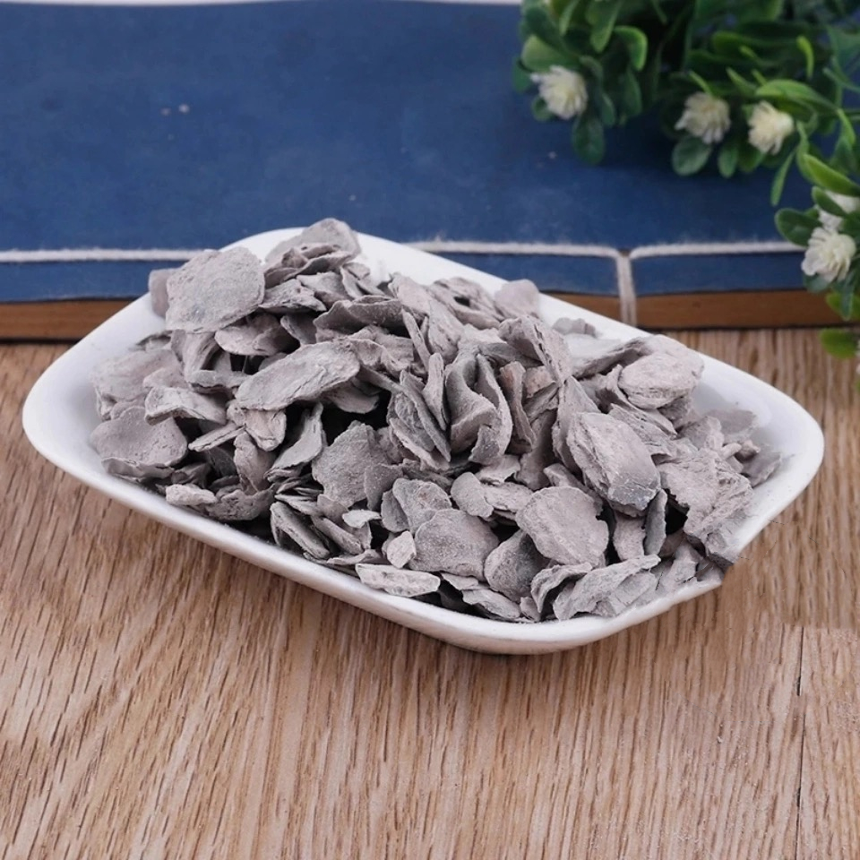 煅牡蛎中药材500g克 牡蛎锻牡蛎壳牡蛎片 可磨煅牡蛎粉【图片 价格 品