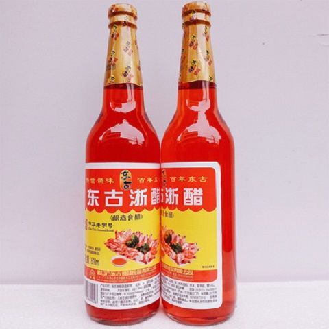 东古大红浙醋610ml2瓶红醋泡萝卜大闸蟹虾醋泡菜红醋调味醋610ml2瓶