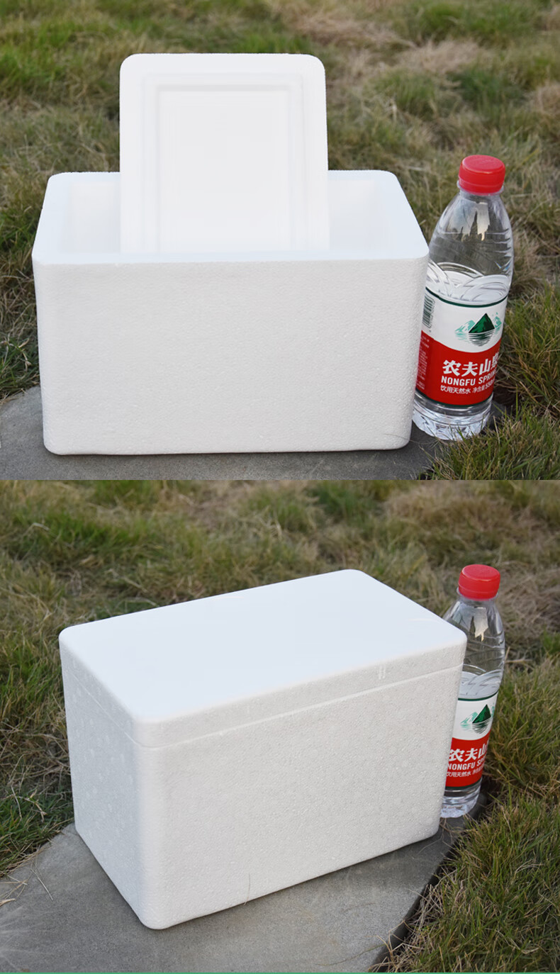 冷冻泡沫箱保温箱泡沫箱快递专用冷冻生鲜水果海鲜冷藏泡沫盒子邮政