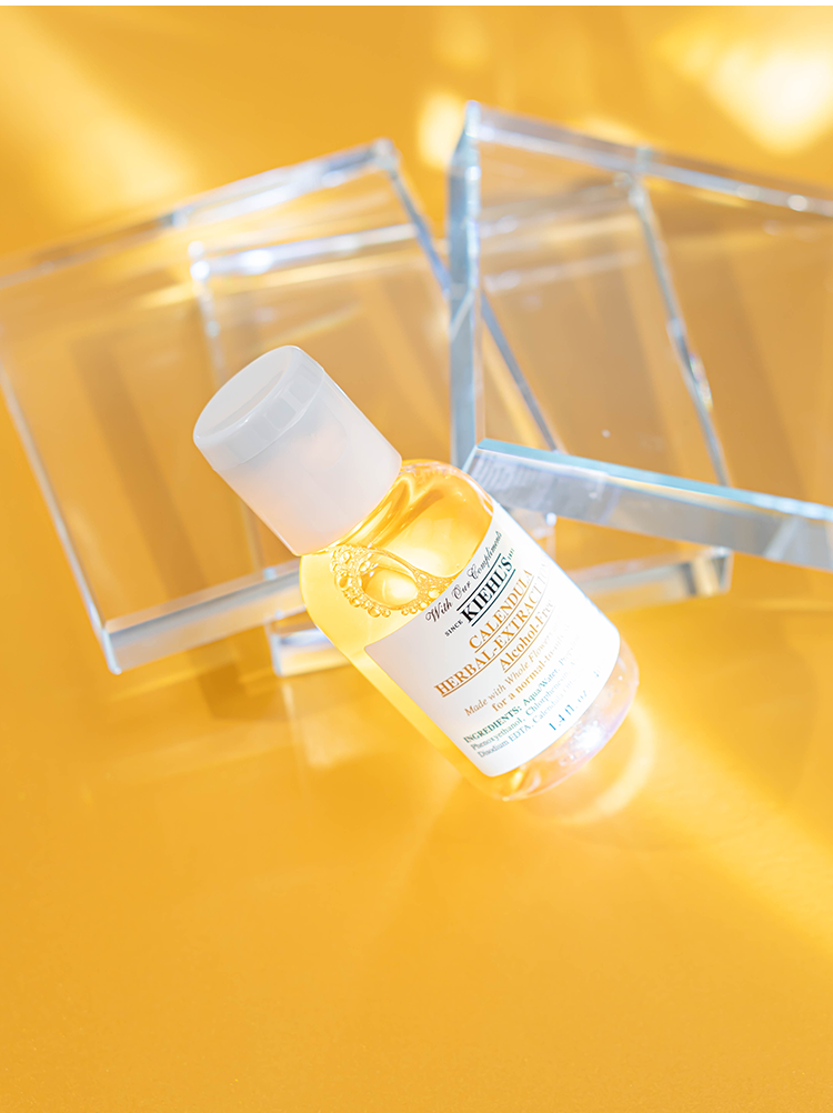 520情人节礼物专柜中小样科颜氏金盏花植物精华爽肤水40ml控油镇静