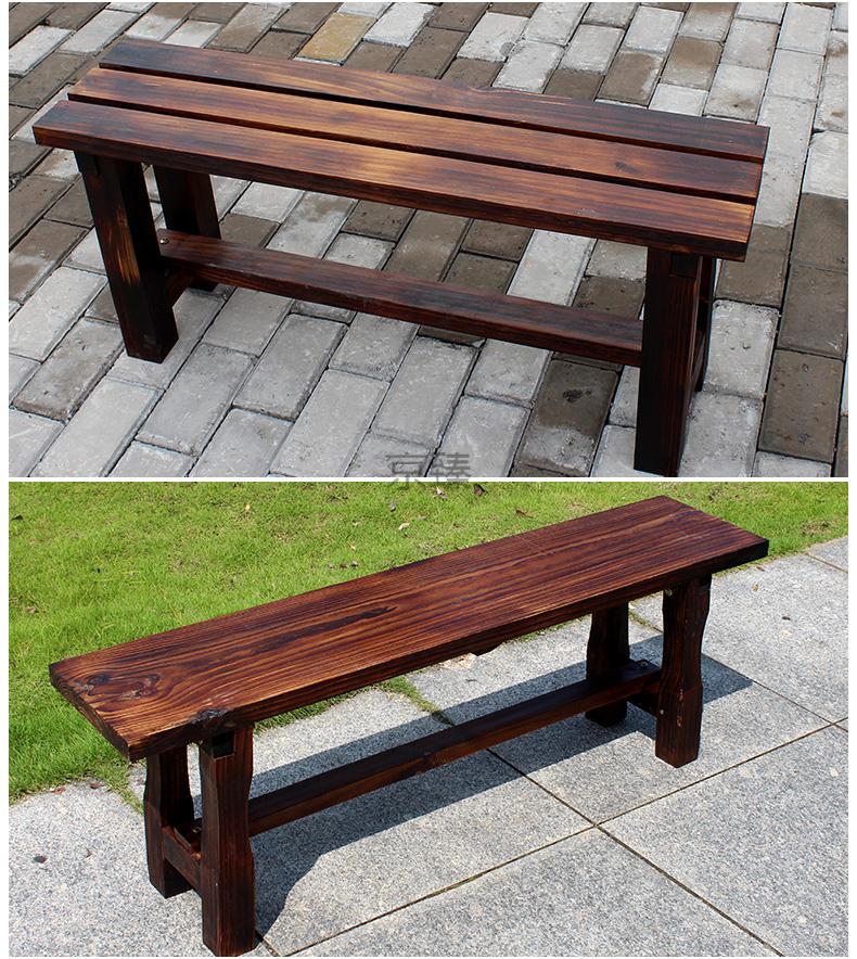华为hua智选生态通用欧因户外防腐木公园椅子休闲长木椅实木排椅长椅