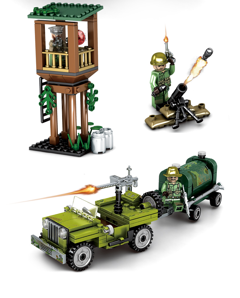 容克88轰炸机【5公仔】551片 可射 投【图片 价格 品牌 报价】-京东