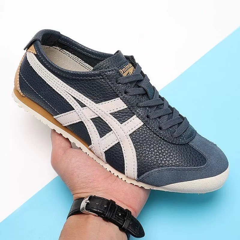 日本鬼冢虎经典虎牌男板鞋小白鞋运动休闲鞋训鞋老虎鞋夏朗哲 米黄