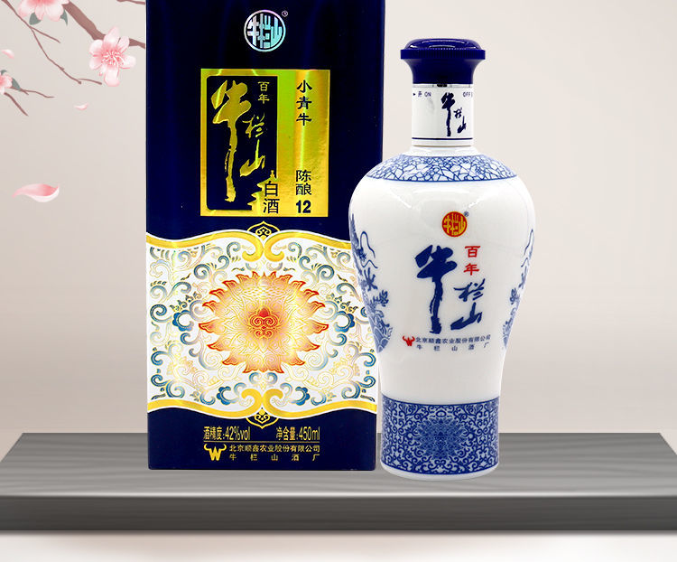 小青牛白酒 百年牛栏·山陈酿12 浓香型固态法白酒 42.