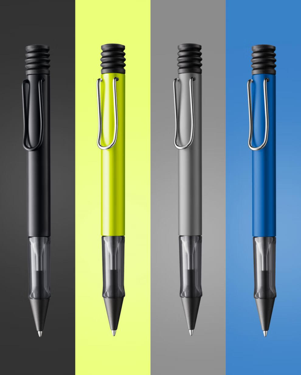 lamy凌美原子笔恒星alstar系列金属笔杆圆珠笔简约便携按动式商务办公